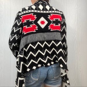 Tribal Print Open Cardigan SOFT!